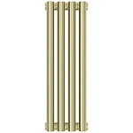 Радиатор отопления Сунержа Эстет-0, 4 секции, боковое подключение, цвет шампань, 020-0331-5004 Радиатор отопления Сунержа Эстет-0, 4 секции, боковое подключение, цвет шампань, 020-0331-5004