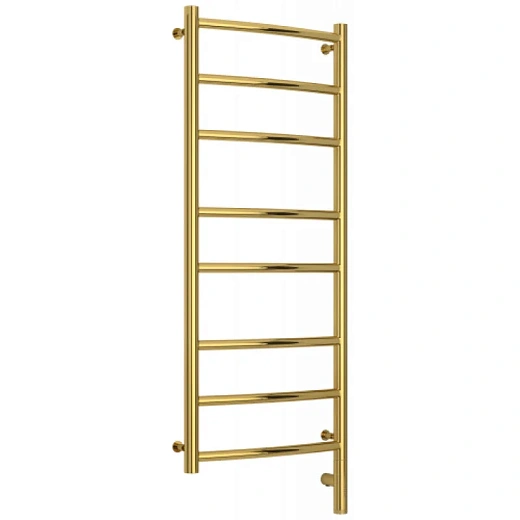 Полотенцесушитель электрический Сунержа Галант 3.0, высота 100 см, ширина 40 см, диммер слева/справа, цвет золото, 03-5800-1040/03-5801-1040