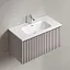 Тумба под раковину Sancos SNOB R 1.0, SNR1.090SM, 90 см, подвесная, Doha Soft
