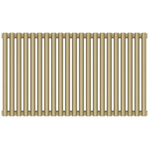 Радиатор отопления Сунержа Эстет-11, 21 секция, боковое подключение, цвет матовая шампань, 022-0302-5021