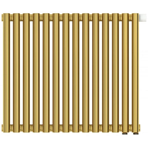 Радиатор трубчатый Сунержа Эстет-00 EU50, 14 секций, нижнее подключение, цвет золото, 03-0322-5014
