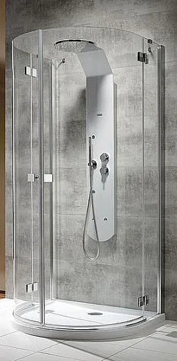 Душевой уголок Radaway Almatea P 100x90 графит/хром