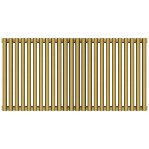 Радиатор трубчатый Сунержа Эстет-00, 24 секции, боковое подключение, цвет матовое золото, 032-0332-5024