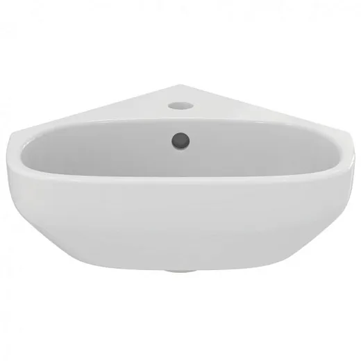 Умывальник для рук угловой Ideal Standard i.life A 45х41см с отверстием под смеситель, T471101