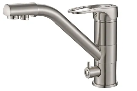 Смеситель для кухни ZorG Steel Hammer SH 321 сатин
