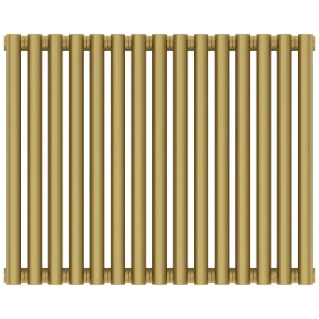 Радиатор трубчатый Сунержа Эстет-00, 15 секций, боковое подключение, цвет матовое золото, 032-0332-5015