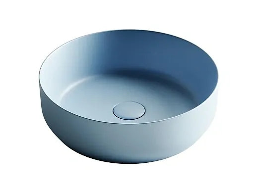 Раковина Ceramicanova Element CN6022ML 39 x 39 x 12 см, накладная, круглая, без перелива, сантехфарфор