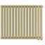 Радиатор отопления Сунержа Эстет-11 EU50, 15 секций, нижнее подключение, цвет матовая шампань, 022-0312-5015