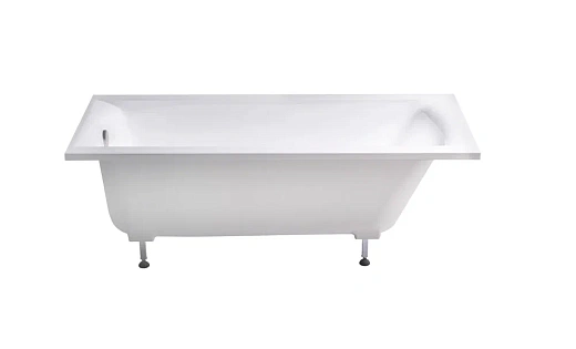 Ванна Astra-Form Нью-Форм 160x70 пустая, литой мрамор, белая глянцевая, 01010009