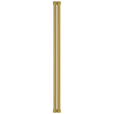 Радиатор трубчатый Сунержа Эстет-1, 2 секции, боковое подключение, цвет золото, 03-0301-1202 Радиатор трубчатый Сунержа Эстет-1, 2 секции, боковое подключение, цвет золото, 03-0301-1202