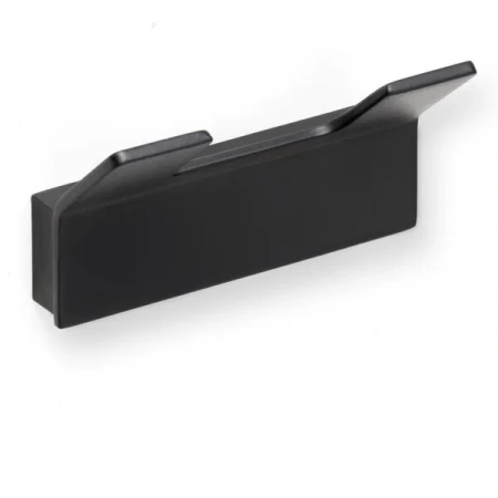 Крючок двойной Bemeta Nero 135106030 8.3 x 3.3 x 4.6 см, черный матовый Крючок двойной Bemeta Nero 135106030 8.3 x 3.3 x 4.6 см, черный матовый