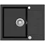 Мойка AquaSanita Tesa SQT 102 601 AW black metallic