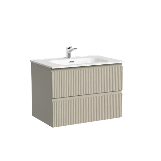 Тумба под раковину Sancos Snob R SNR70CE, 70 см подвесная, Beige Soft