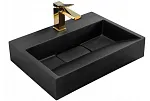 Умывальник Rea Goya Black REA-U8778 50x37 черный