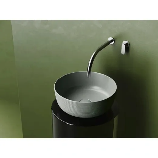 Умывальник Ceramicanova Element CN6073MH 35см сантехфарфор антрацит матовый, CN6073MH