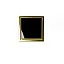 Точечный трап Pestan Confluo Standard Vertical Black Glass Gold, 13000166