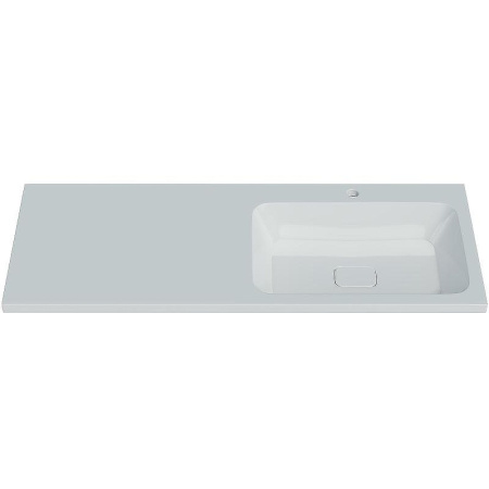 Накладной умывальник Madera Kamilla 130 R 4627173210584-б/о белый Накладной умывальник Madera Kamilla 130 R 4627173210584-б/о белый