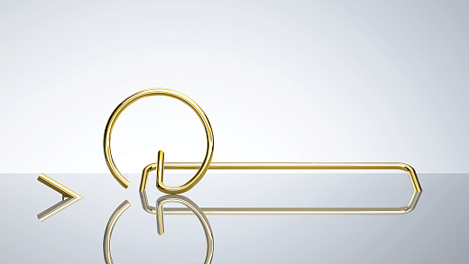 Держатель для полотенец Deante Silia Gold ADI_Z611 золото