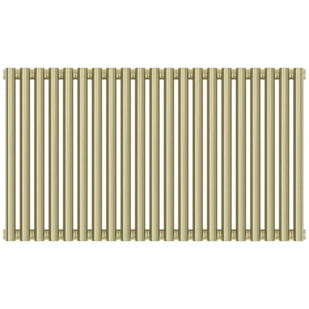 Радиатор отопления Сунержа Эстет-00, ширина 94.5 см, высота 50 см, 21 секция, боковое подключение, цвет шампань, 020-0332-5021