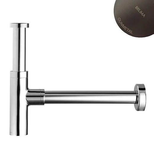 Сифон Bruma Navy 1370001MG Gunmetal оружейная сталь матовая