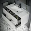 Тумба под раковину Sancos Urban UR90W 90, подвесная, белый глянец