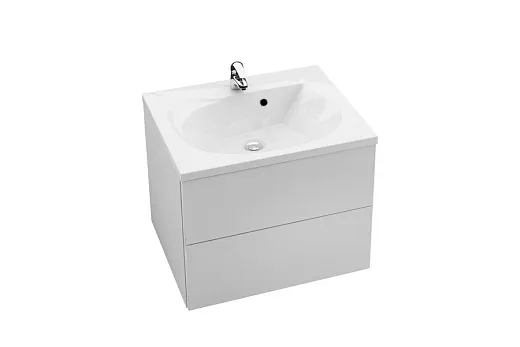 Тумба под умывальник Ravak SD 760 ROSA II белая/белая, X000001293