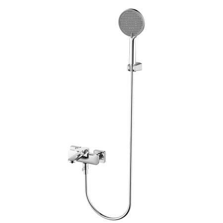 AQM6712CR AQUAme Imola Смеситель для ванны, с душевым набором, Ø120 мм, 3 режима, Хром AQM6712CR AQUAme Imola Смеситель для ванны, с душевым набором, Ø120 мм, 3 режима, Хром
