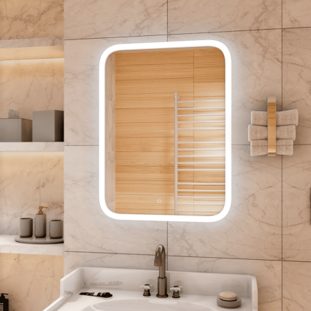 Зеркало Континент Glamour LED 600x800 Зеркало Континент Glamour LED 600x800