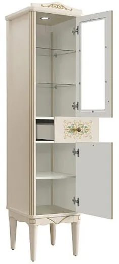 Шкаф-пенал напольный Belux Верди П 40-01 44, правый, принт П-09, 4810924275127