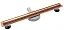 Душевой трап Rea Neo Slim Pro BRUSHED COPPER 80 медь