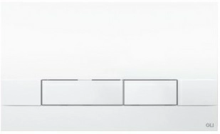 Кнопка смыва механическая OLI Narrow 148300 белая OliPure / Fresh Кнопка смыва механическая OLI Narrow 148300 белая OliPure / Fresh