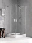 Душевой уголок New Trendy Feria 80x80x201, квадратный с поддоном MARO Душевой уголок New Trendy Feria 80x80x201, квадратный с поддоном MARO