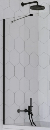 Шторка на ванну Radaway Idea Black PNJ 60 (прозрачное) Шторка на ванну Radaway Idea Black PNJ 60 (прозрачное)