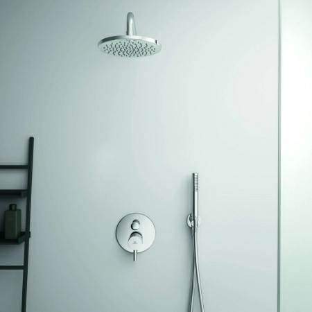 Система скрытого монтажа Ideal Standard Ceraline хром (6 in 1) SetA6939AA, верхний душ 200мм Система скрытого монтажа Ideal Standard Ceraline хром (6 in 1) SetA6939AA, верхний душ 200мм