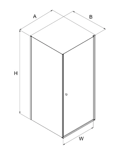 Душевой уголок New Trendy SUPERIA 90х90х195 (var 1) Душевой уголок New Trendy SUPERIA 90х90х195 (var 1)