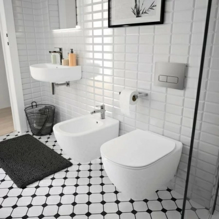 Смеситель Ideal Standard Cerafine Model O для биде, хром, BC705AA Смеситель Ideal Standard Cerafine Model O для биде, хром, BC705AA