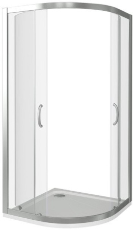 Душевой уголок GoodDoor INFINITY R-80-C-CH 80x80 Душевой уголок GoodDoor INFINITY R-80-C-CH 80x80