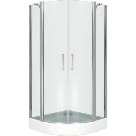 Душевой уголок Good Door Pandora R-80-C-CH, 80 x 80 х 185 см, стекло прозрачное, профиль хром, ПД00077 Душевой уголок Good Door Pandora R-80-C-CH, 80 x 80 х 185 см, стекло прозрачное, профиль хром, ПД00077