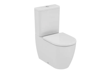 Унитаз пристенный Ideal Standard ELLISSE с бачком и сиденьем Soft-Close T569601 белый Унитаз пристенный Ideal Standard ELLISSE с бачком и сиденьем Soft-Close T569601 белый