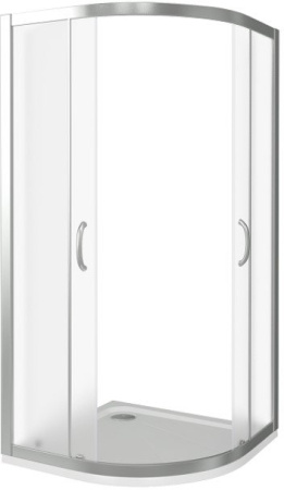 Душевой уголок GoodDoor INFINITY R-80-G-CH 80x80 Душевой уголок GoodDoor INFINITY R-80-G-CH 80x80