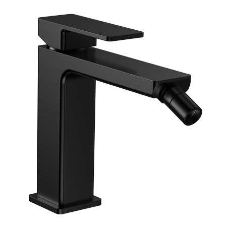 AQM6816MB AQUAme Savona Смеситель для биде, гладкий, подводка ½", черный матовый AQM6816MB AQUAme Savona Смеситель для биде, гладкий, подводка ½", черный матовый